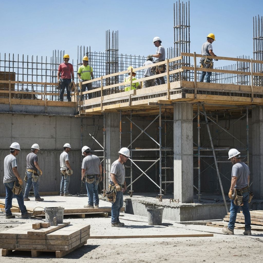 VIP Construction team at work